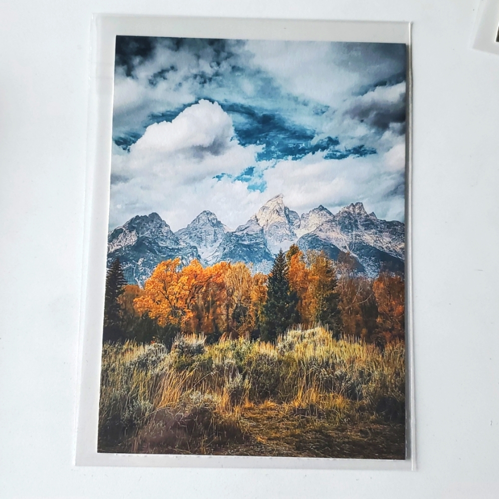 "Jagged Grandeur" 5x7 Paper Photograph by Karen Geerken Photography‎